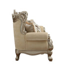 Ranita - Sofa With 7 Pillows - Fabric & Champagne