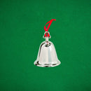 Bell With Red Ribbon Ornament