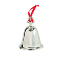 Bell With Red Ribbon Ornament