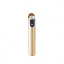 Flameless Cylinder Lighter Gold 3.25"