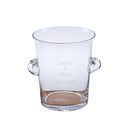Glass Ice Bucket & Wine/Champagne Chiller