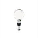 Round Optic Crystal Wine Bottle Stopper