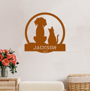 Dog and Cat Name Sign