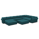 Ainfox U Shaped 21 Seats +12 Sides Modular Sofa Sectional Sofa With Storage