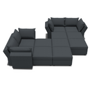 Ainfox 11 Seats + 8 Sides Modular Sofa Module Sofa with Storage Seat