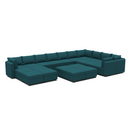 Ainfox U Shaped 21 Seats +12 Sides Modular Sofa Sectional Sofa With Storage