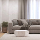 Hexagon Carrara Table
