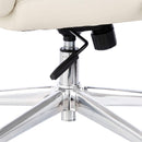Ivory Executive Desk Chair With Oversized Cushion 275Lb