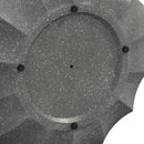 35.43' Modern Outdoor and Indoor Waterproof Coffee Table, Durable MgO Cement Design, Suitable for Terraces, Gardens, Backyards and Living Rooms ( Grey)