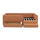 Safe Kids Bed With Guardrails And Storage