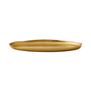 Gold Centerpiece Botanical Candle Plate