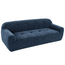 U_Style 85.8' Wide Chenille Fabric 3-Seater Sofa with Tufted Style, Full Sponge Compression Design, with Powder-Free Foam, Pocket Spring for Extra Comfort, 23.6' Seat Depth, No Assembly Required,for L