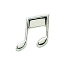 Peel & Press Music Note, 1" X .75" SP