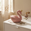 Ceramic Swan with Crown Bank