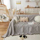 High-Quality Polyester Fabric Sofa Throw, Couch Cover Blanket Throw, Couch Protector for Pets
