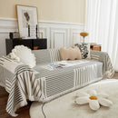 Waffle Lattice Fabric Sofa Cover, Multi-purpose Soft Sofa Throw, Couch Cover Blanket Throws for Couches