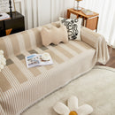 Waffle Lattice Fabric Sofa Cover, Multi-purpose Soft Sofa Throw, Couch Cover Blanket Throws for Couches