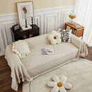 Waffle Lattice Fabric Sofa Cover, Multi-purpose Soft Sofa Throw, Couch Cover Blanket Throws for Couches