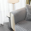 Winter Thickened Rabbit Plush Non-slip Sofa Cushion, Faux Fur Fluffy Furniture Protector