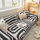 Couch Cover for Most Shape Sofas, Waffle Lattice Sofa Cover Throw, Washable Furniture Covers for Pets