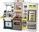 Durable Plastic Kids Kitchen Playset Bright Lights