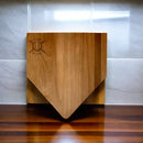 Baseball Home Plate Wood Board - 17" x 17"