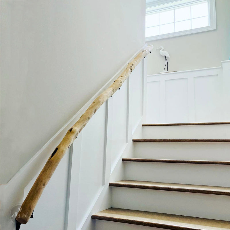 Driftwood Handrail 9-16 FT Stair Rail