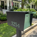 Uptown Box-2.0 in TEXTURED MATT JET BLACK - Modern Mailbox