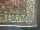 6' X 9' Vintage Handmade Indian Floral Oriental Wool Rug Veg Dyes Nice