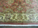 6' X 9' Vintage Handmade Indian Floral Oriental Wool Rug Veg Dyes Nice