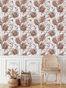 Dried Exotic Flowers Wallpaper