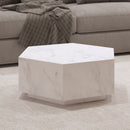 Hexagon Carrara Table