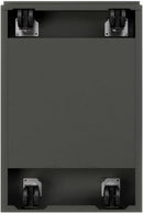 Two Drawer 27.75in Charcoal Metal Filing Cabinet Lockable