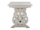 Bronwyn - Rectangular Counter Dining Table - Alabaster