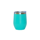 12 Oz Stemless Wine Tumbler - Aqua