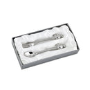 Teddy Bear Handle Baby Spoon & Fork Set
