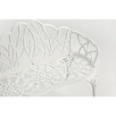 Cast aluminium bench