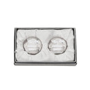 First Tooth & First Curl Round Silver Box Set