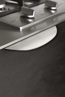 Edge Satin Steel "Bow" Drawer Pulls