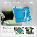 Gaming Chair With Pocket Spring Cushion And Footrest Green