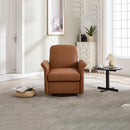 Swivel Accent Chair Modern Barrel Armchair with Wood Base for Bedroom Reading Waiting Living Room