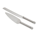 Crystal Ball Knife & Server Set
