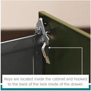 Space Solutions 18In Deep File Cabinet Arctic Silver