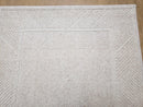3x5 Karastan Sisal Rug Collection, Design 379/80504, Sambava II, 3'6 x 5'3, Beige Karastan Rug with Label, Authentic Karastan, Entryway Rug