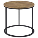 Lainey Round Occasional Side End Table Mango