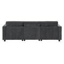 [VIDEO]86.5'' Chenille Modular Sectional Sofa with Storage Pockets, 5 Seat U Shaped Couch Set with Pillows,Free Combination,Modern Cloud Sofa with 2 Movable Ottoman for Living Room,Apartment,3 Colors