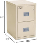 Vertical 2 Drawer Fire Safe File Cabinet 1 Hour Fire Rated
