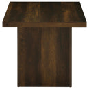Devar 3-piece Square Coffee and End Table Set Dark Pine