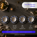 Royal Blue Plate Set