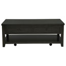 Payne 48-inch Mobile Lift Top Coffee Table Distressed Java
